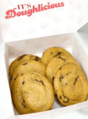 Classic Chocolate Chip Cookies Caja de 6