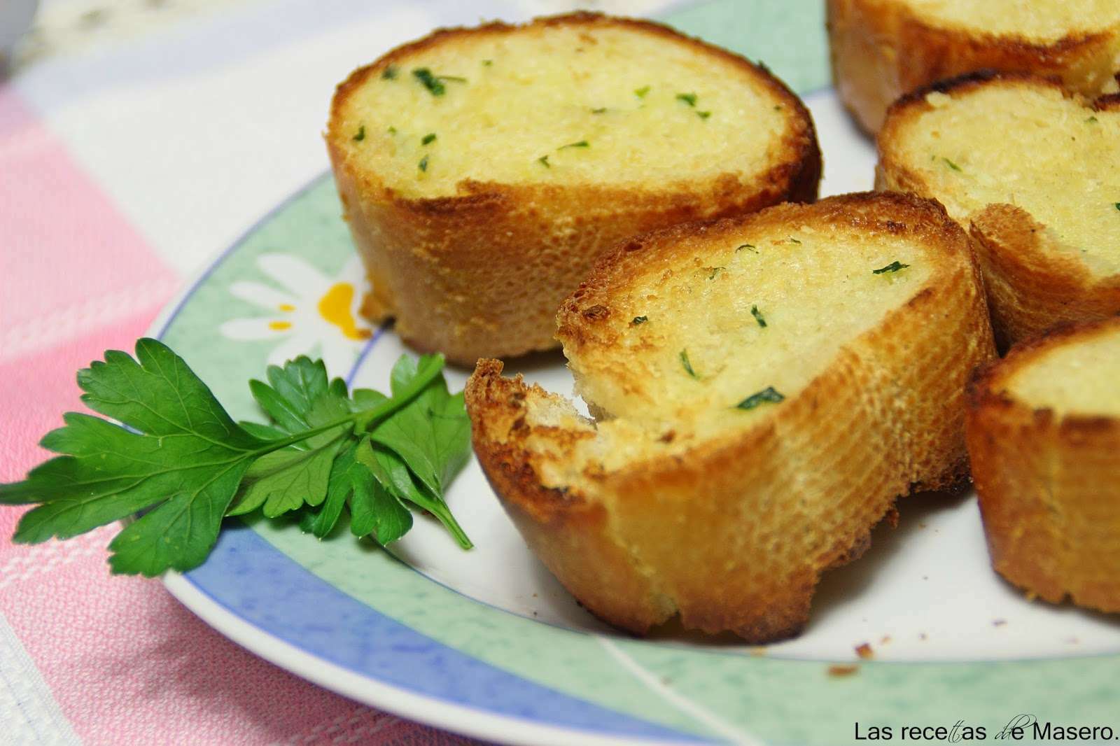 Pan con Ajo y Queso -