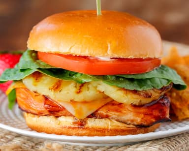 Six Flags Teriyaki Sandwich