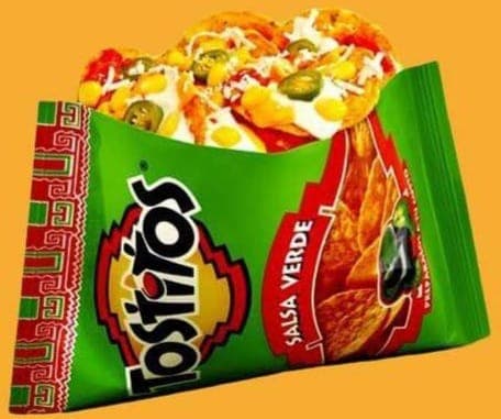Tostitos con Verdura