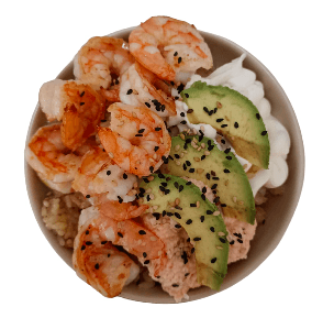 Yakimeshi de camaron