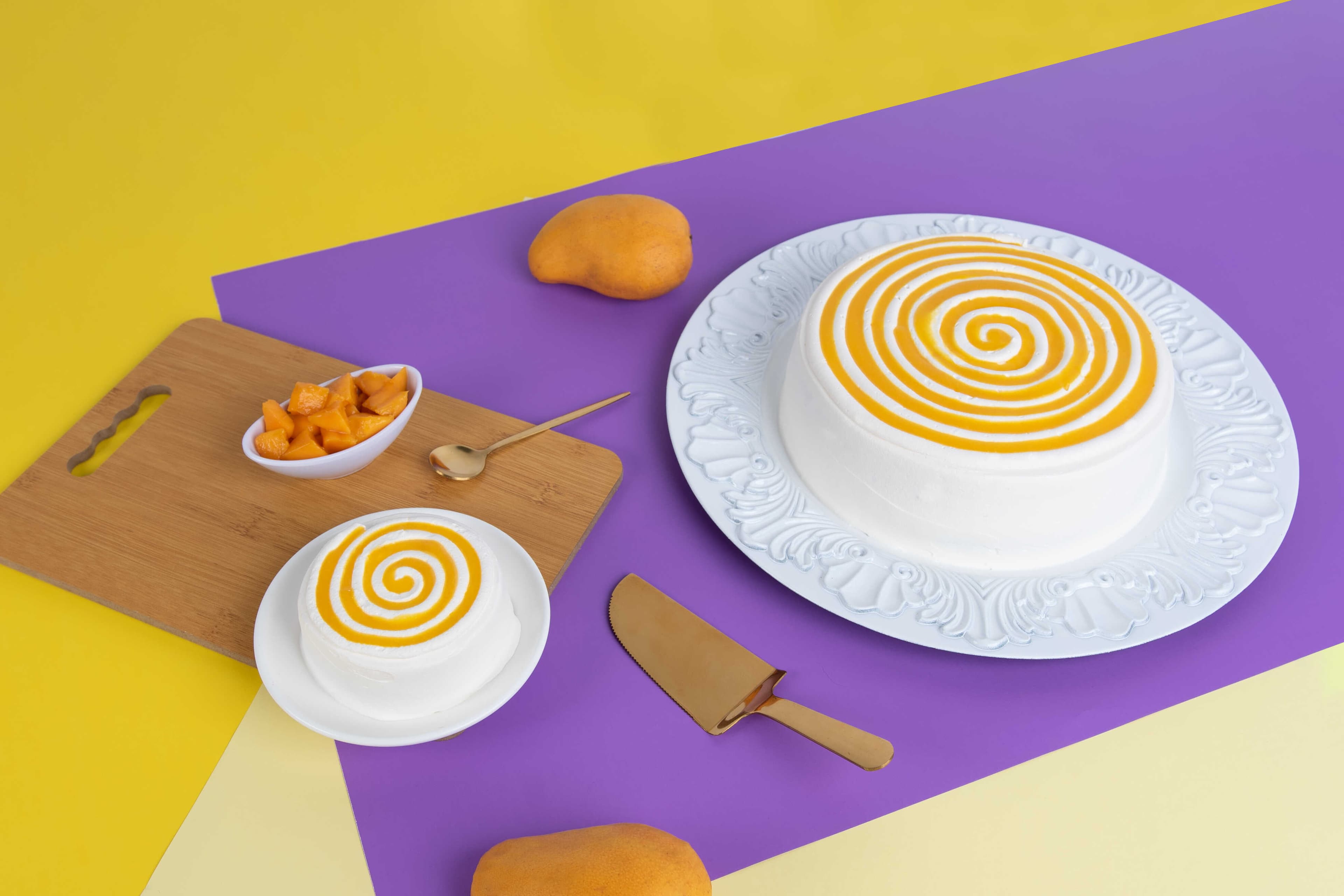 Pastel Tres Leches Mango 12 a 15 Personas