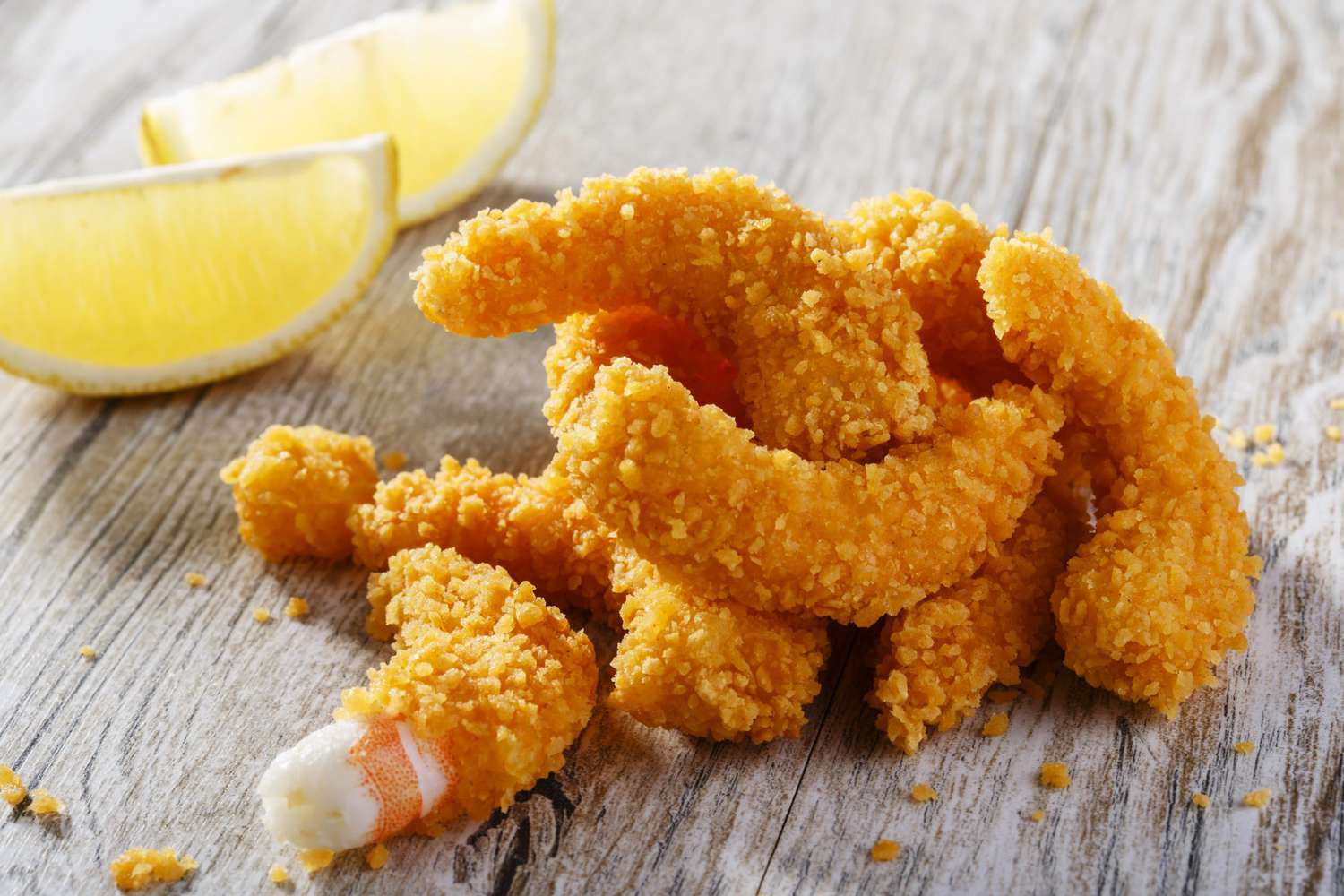 Camarones Empanizados