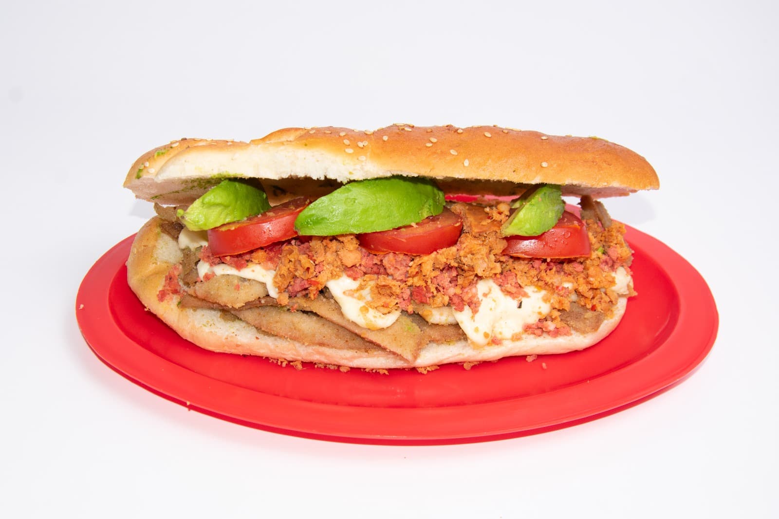 Torta Toluqueña 🥑🍅🥖