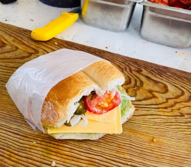 Aguacate, Jamon y Queso