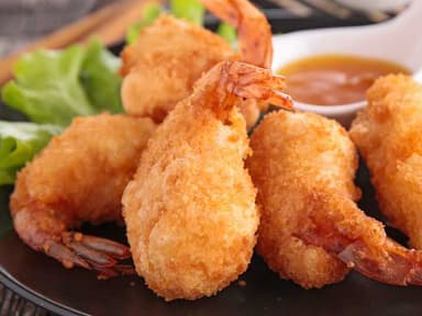 Camarones Empanizados