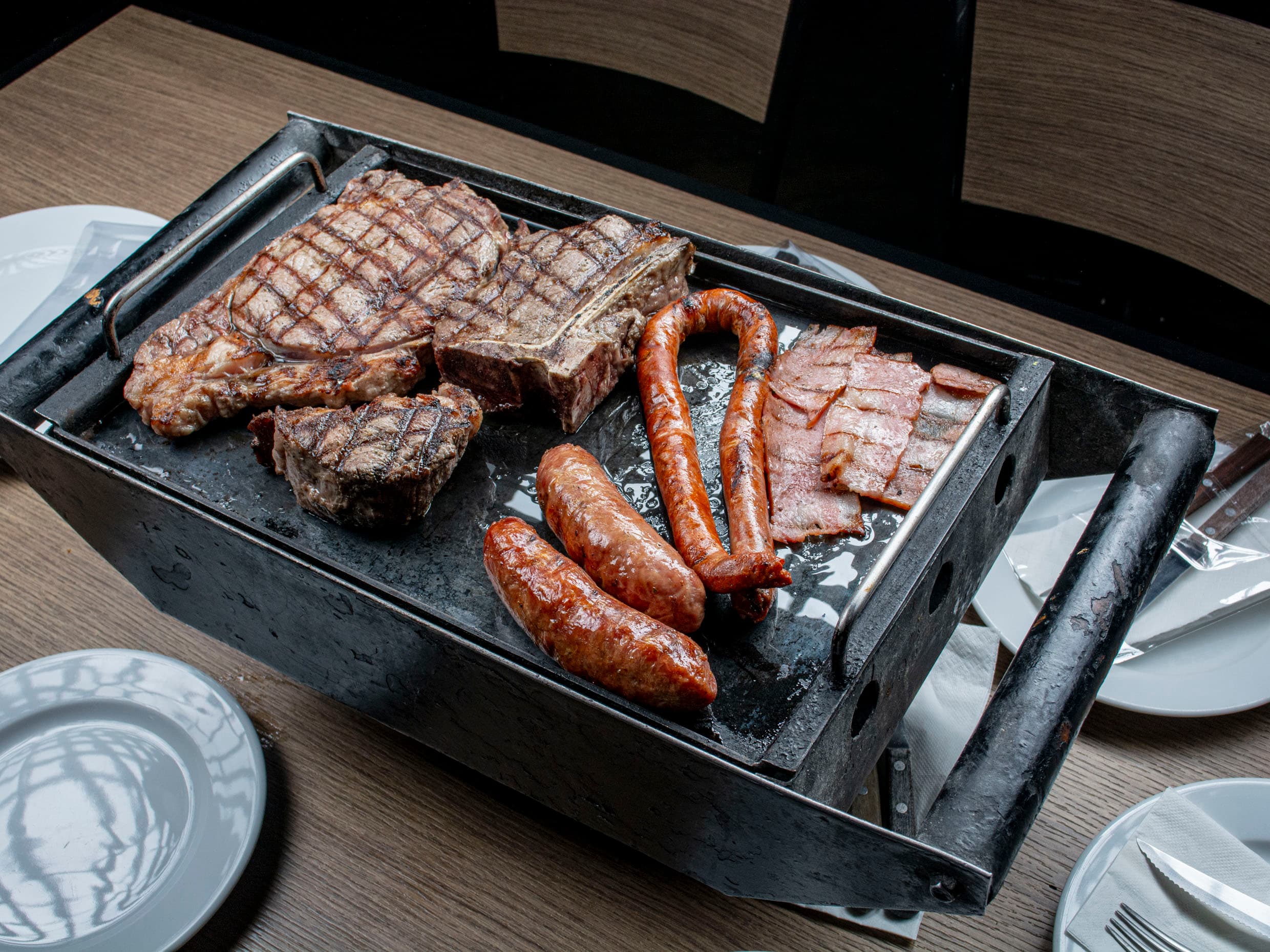 Parrilla de cortes
