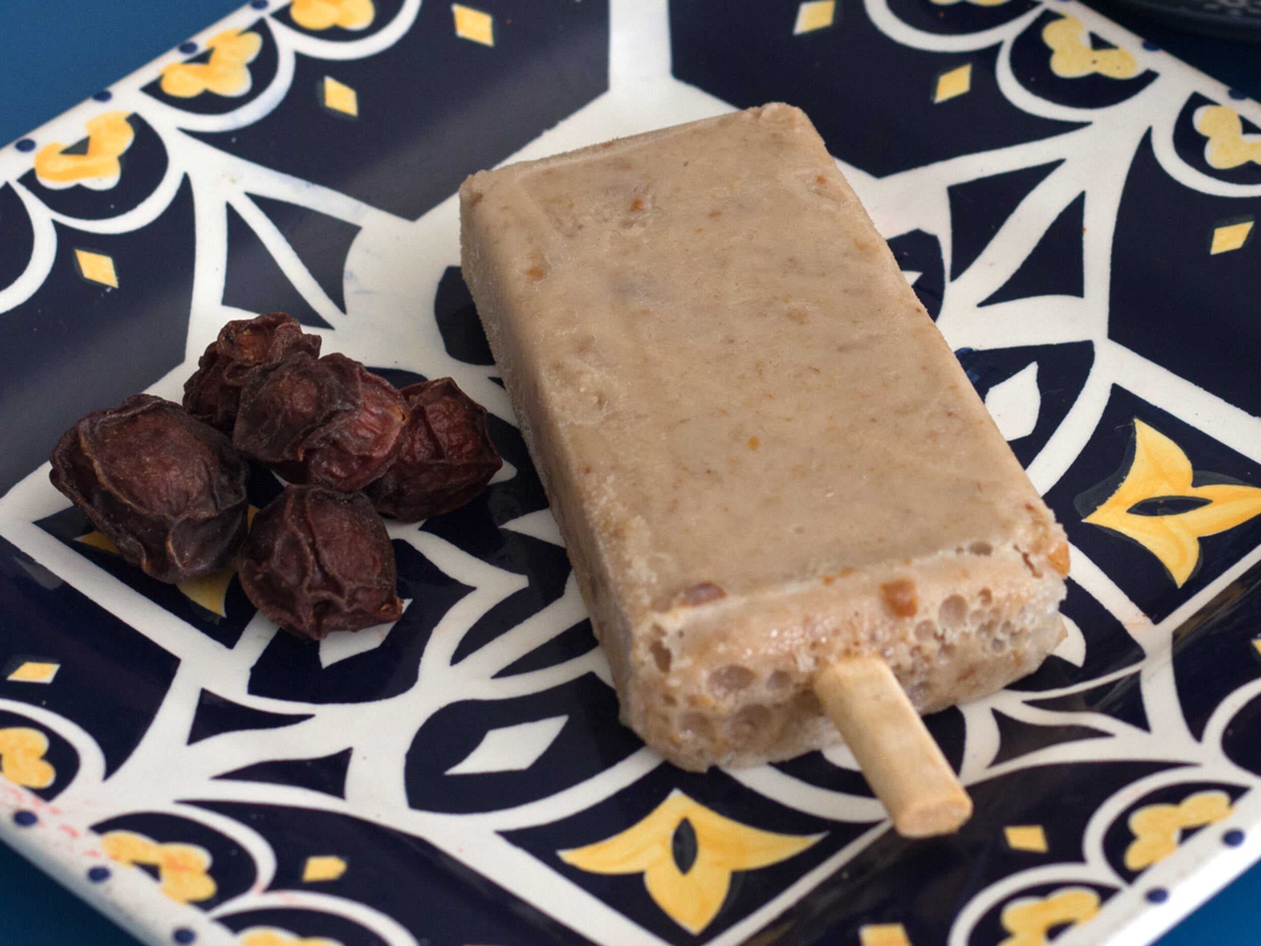 Paleta de Ciruela con Lechera