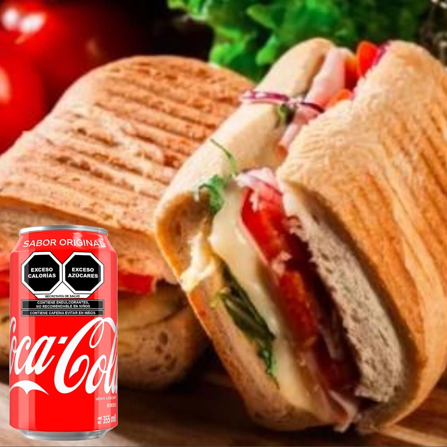 Combo Coca Cola Panini Pollo
