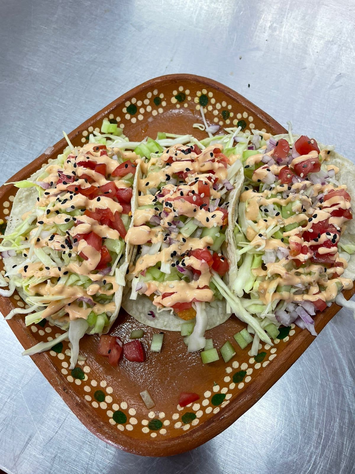 Orden de Tacos de Camarón Capeado 3 pzas