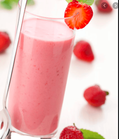 Licuado de fresa