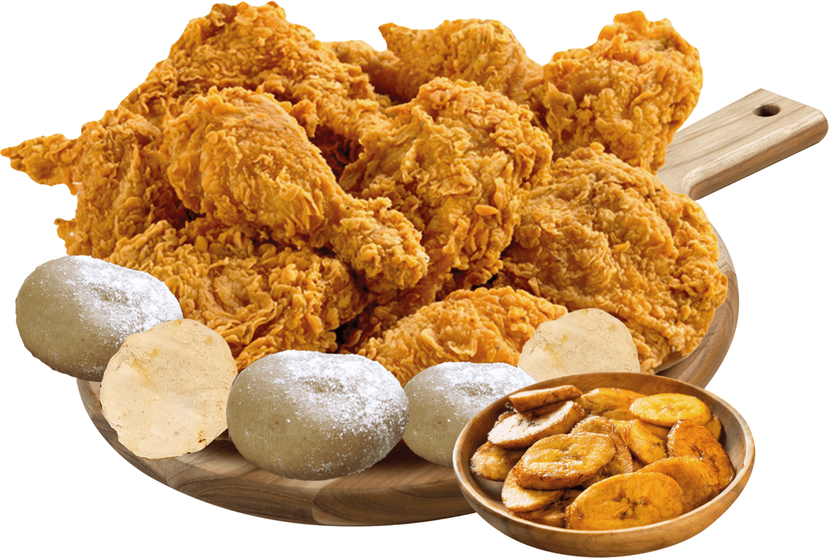 1 Pollo Apanado