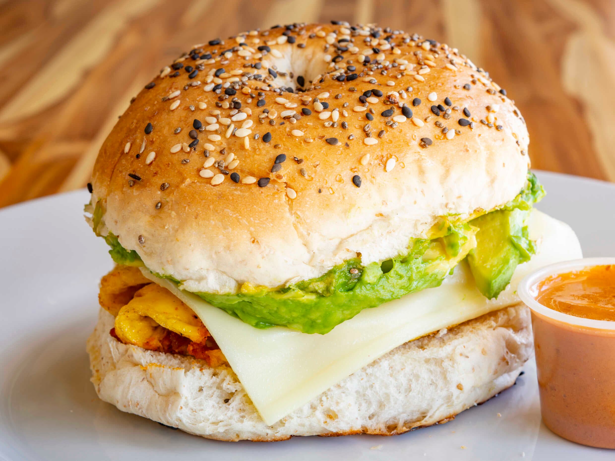 Bagel Chorizo