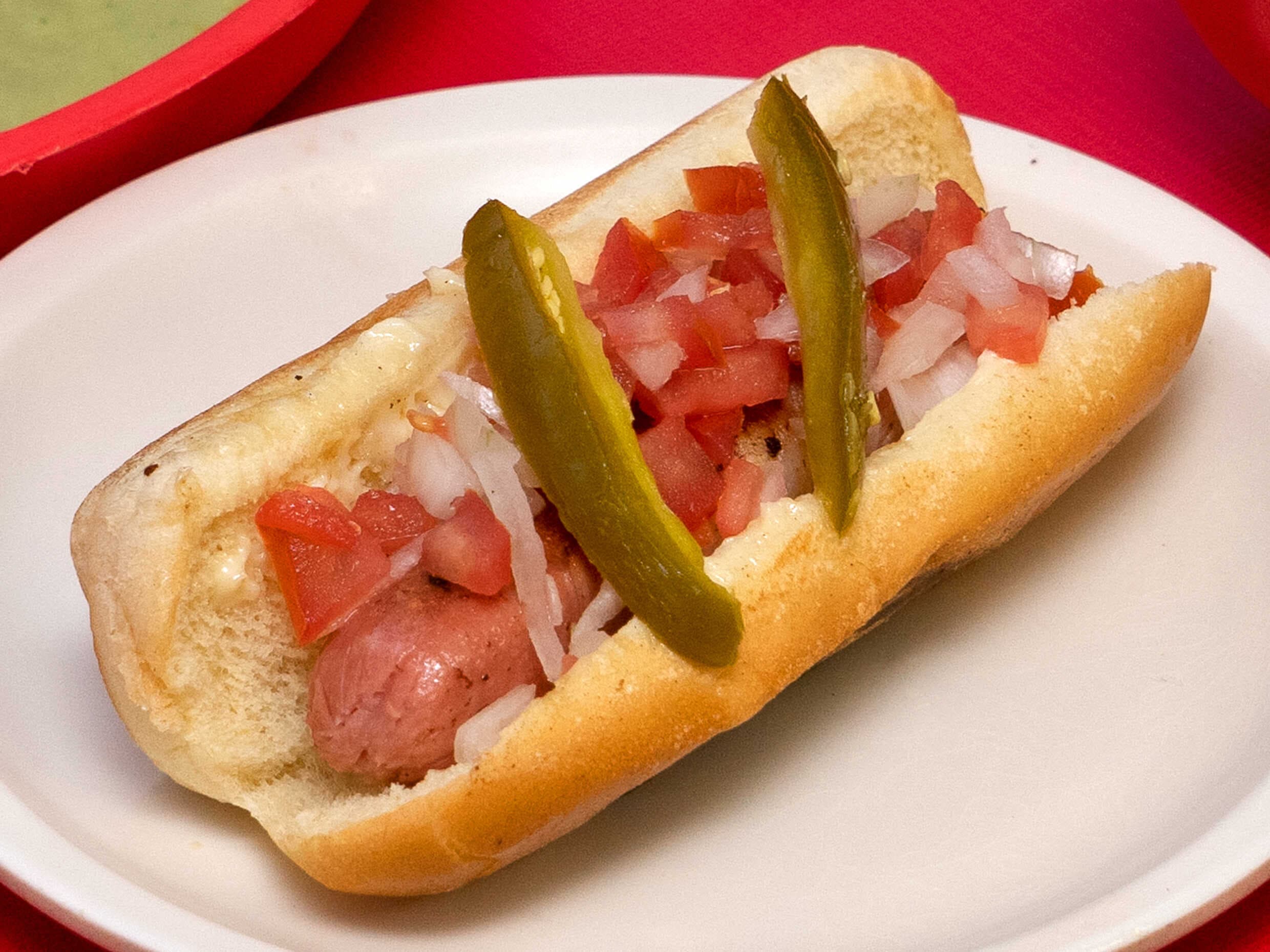Hot Dog Con Tocino