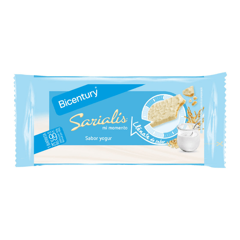 Barra Bicentury Yogurt Caja 20 g