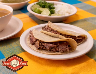 Taco de de Barbacoa de Borrego