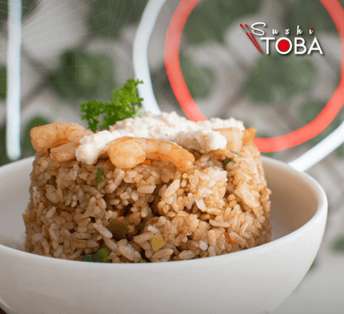 Yakimeshi de Camarón con Tampico/Ramen