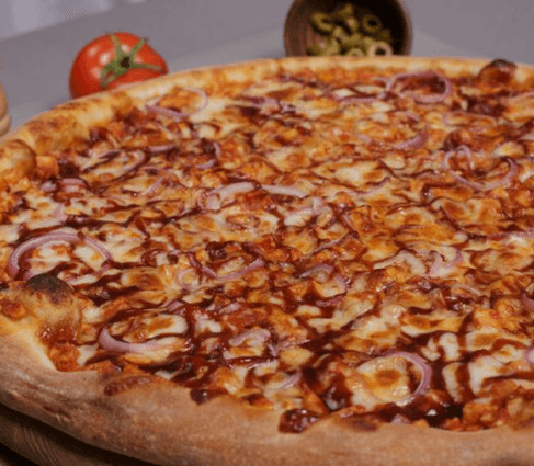 Pizza Especial Pollo BBQ