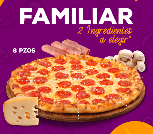 Paquete Familiar 2 Ingredientes