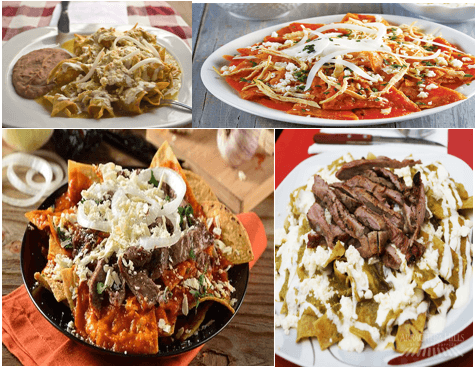 Chilaquiles con Carne Enchilada