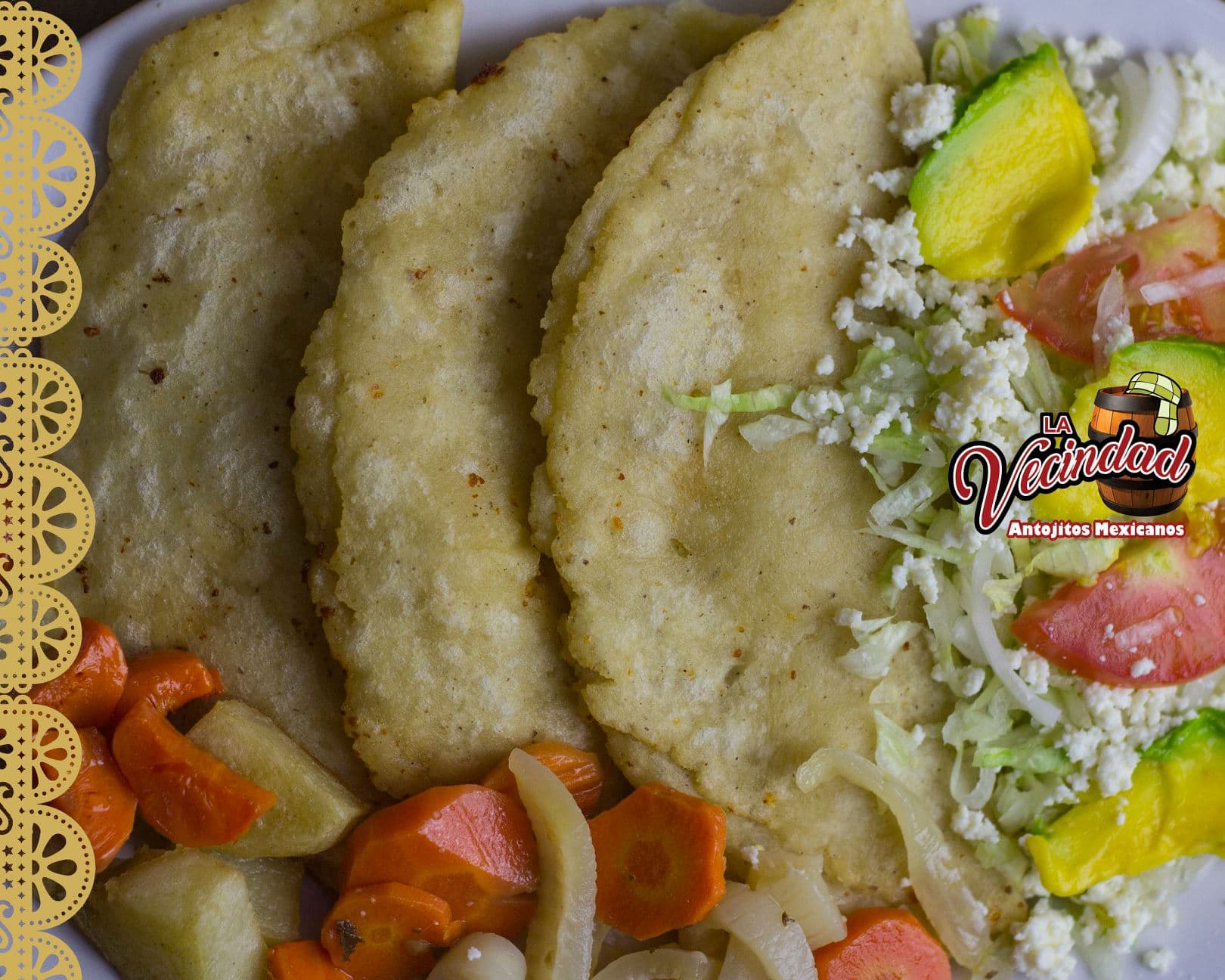 Combo Quesadillas Doña Cleotilde + horchata