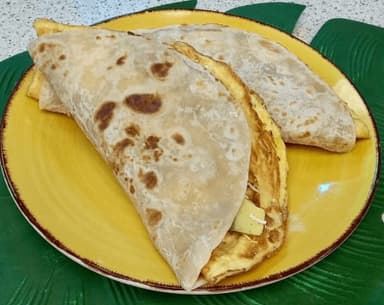 Tortilla Palmeada + Huevo Al Gusto