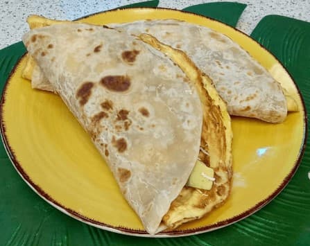 Tortilla Palmeada + Huevo Al Gusto