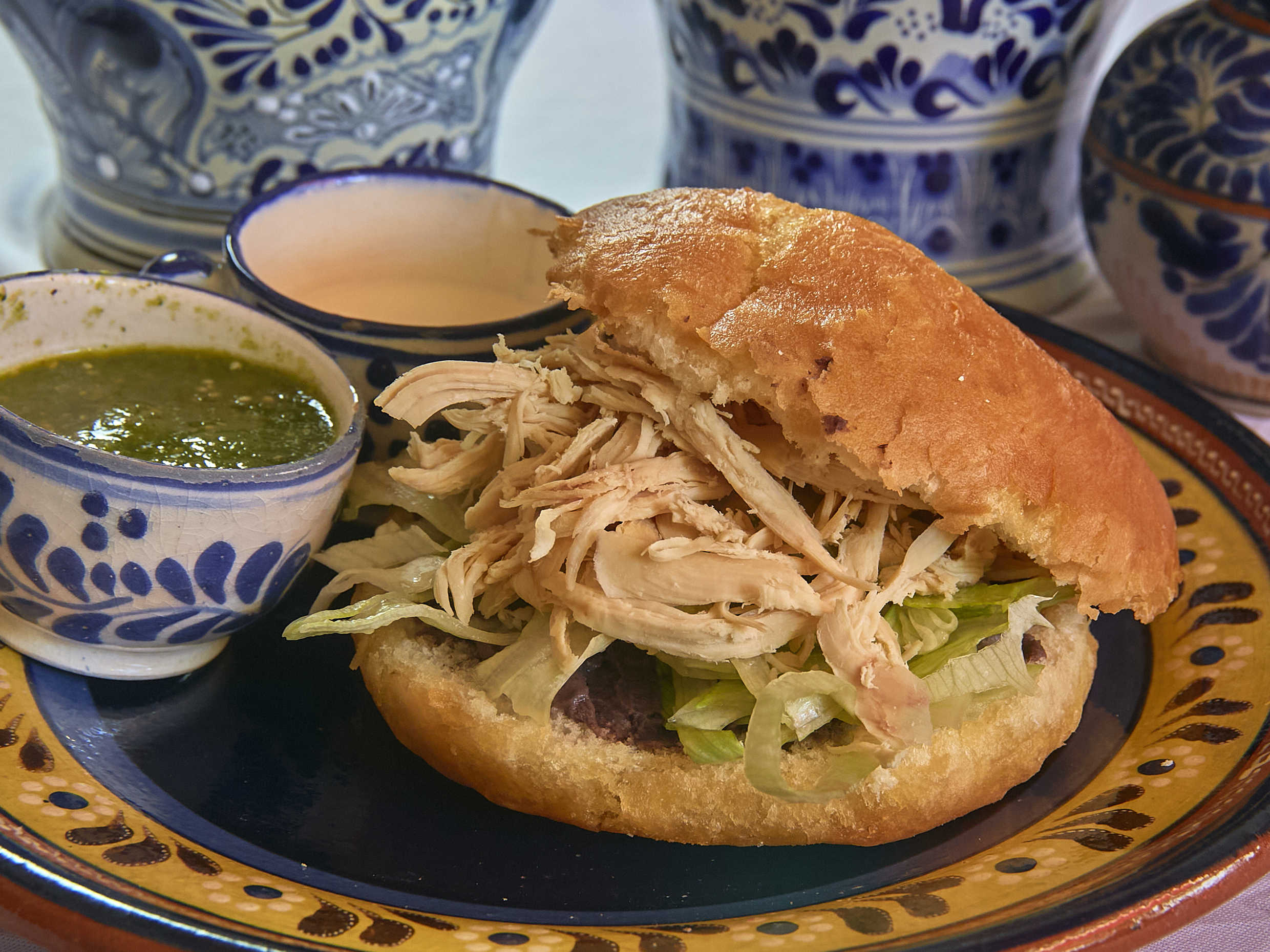 Pelona de Pollo con Mole