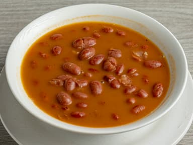 Porción de frijoles