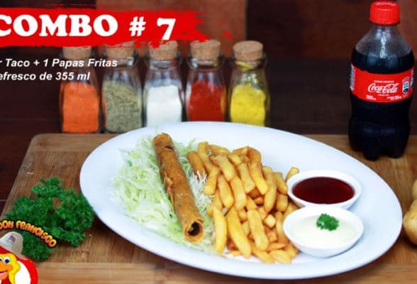 Combo # 4 ( Super Taco + Bebida 355ml)