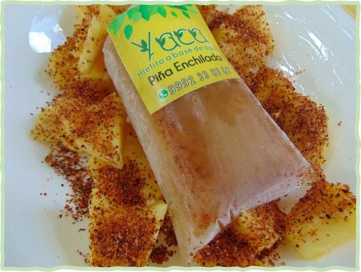 Bolis de Piña Enchilada