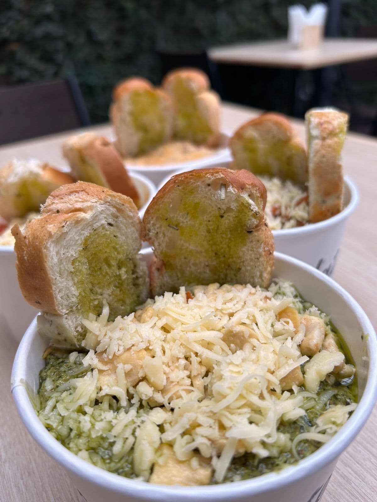Pasta di Pesto Cremoso