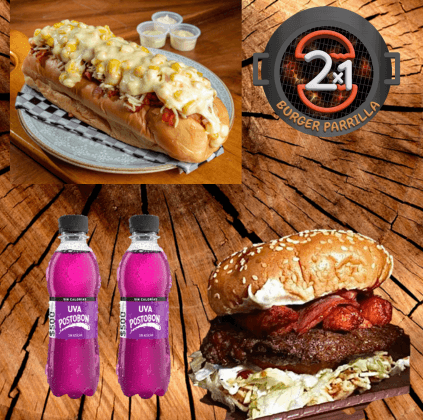 Hamburguesa RANCHERA + Perro Especial + Gaseosas