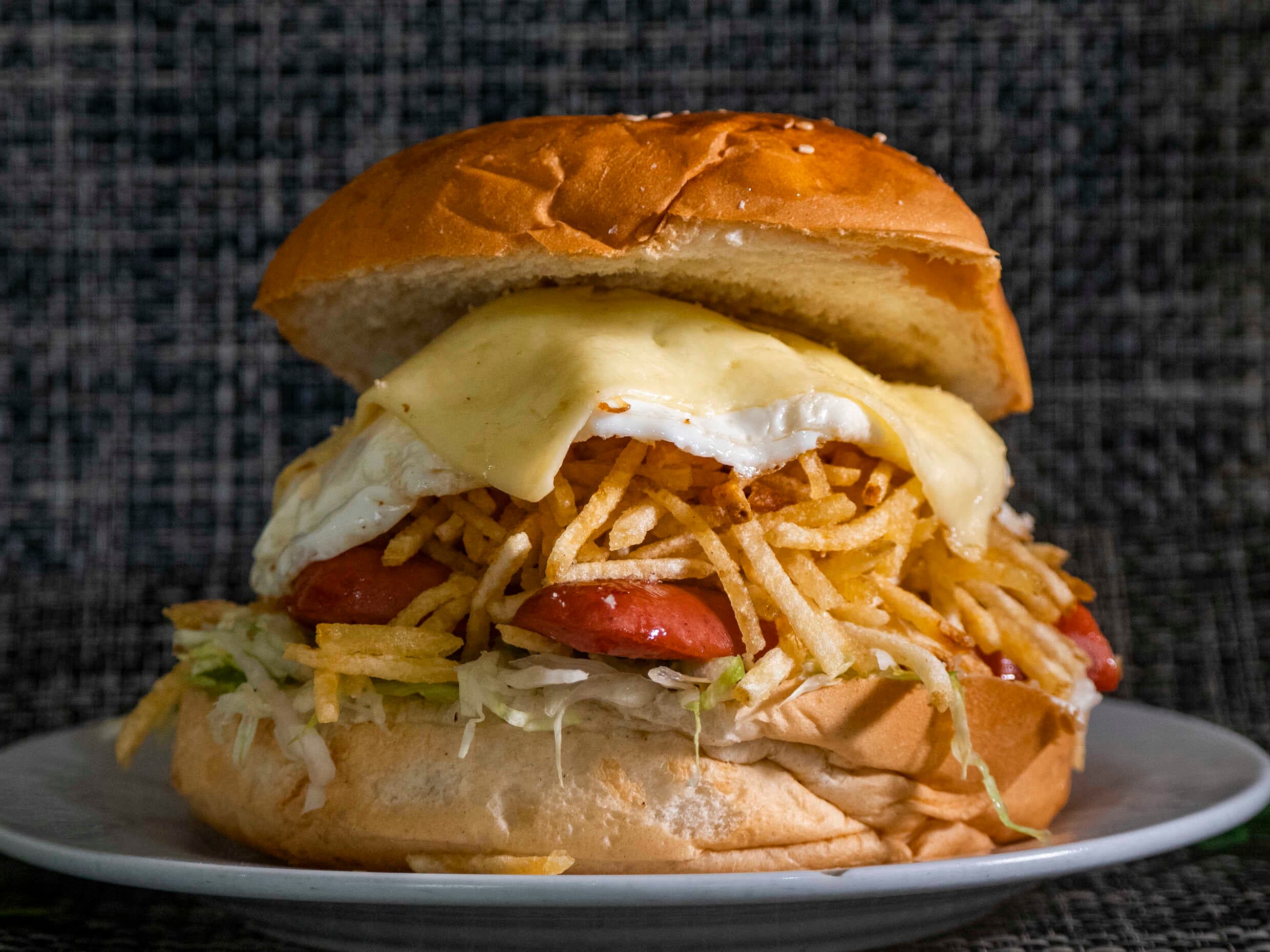 Sánguche de Hot Dog
