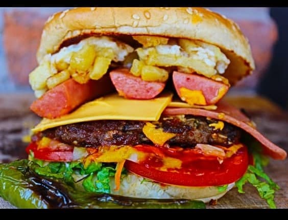 Hamburguesa Hawaiana
