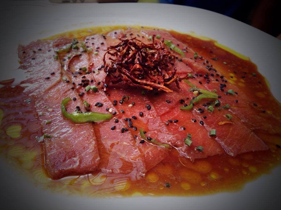 Carpaccio de Atún