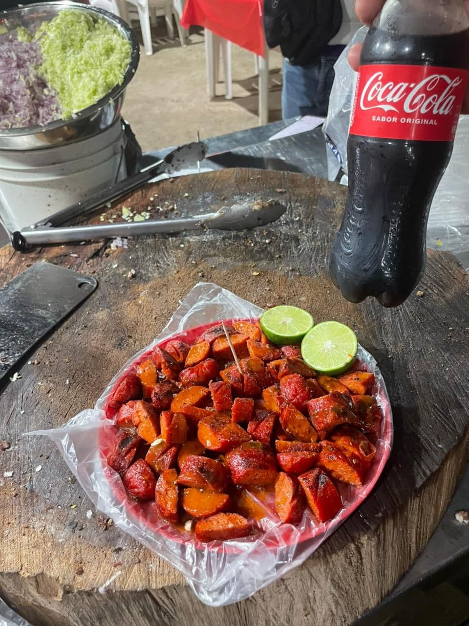 Salchichas Asadas