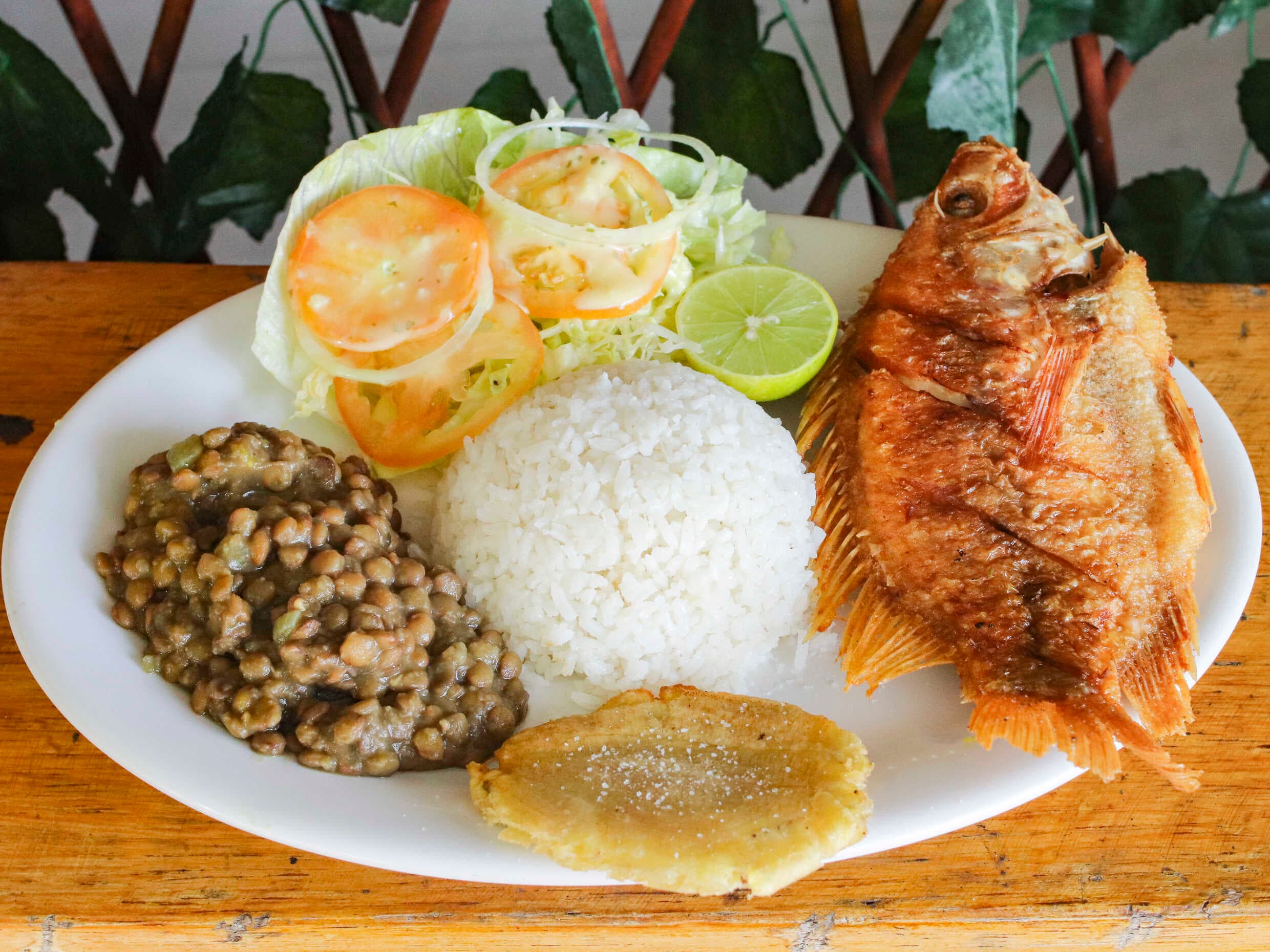 Mojarra frita