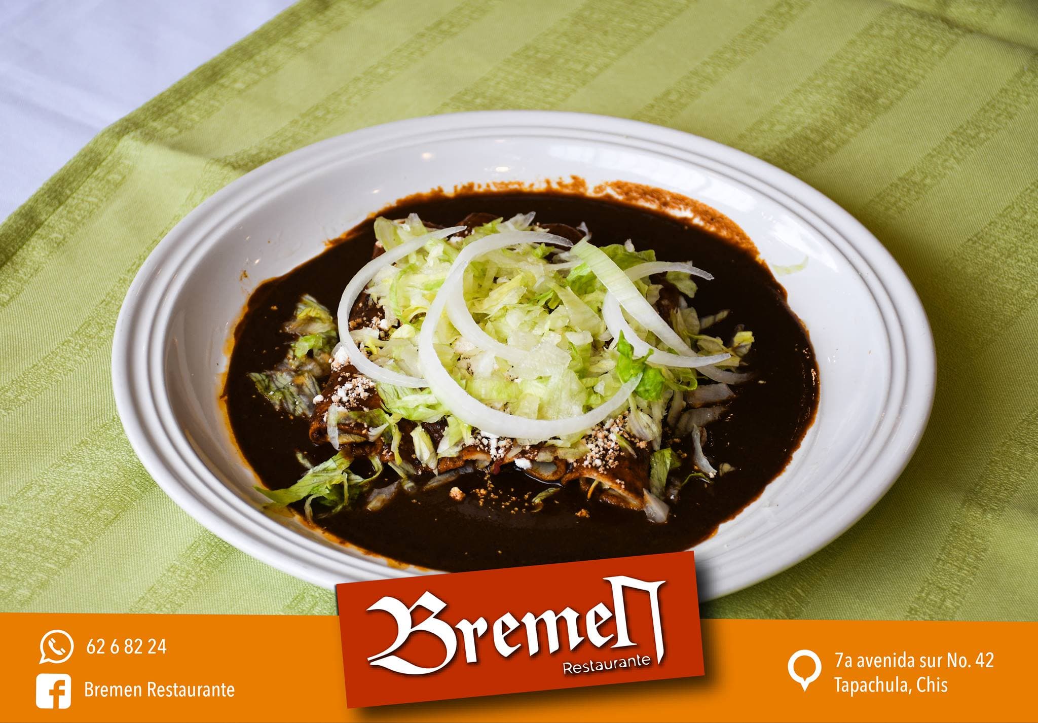 Enchiladas de Mole