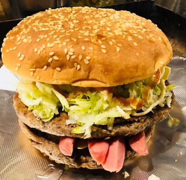 Hamburguesa Doble