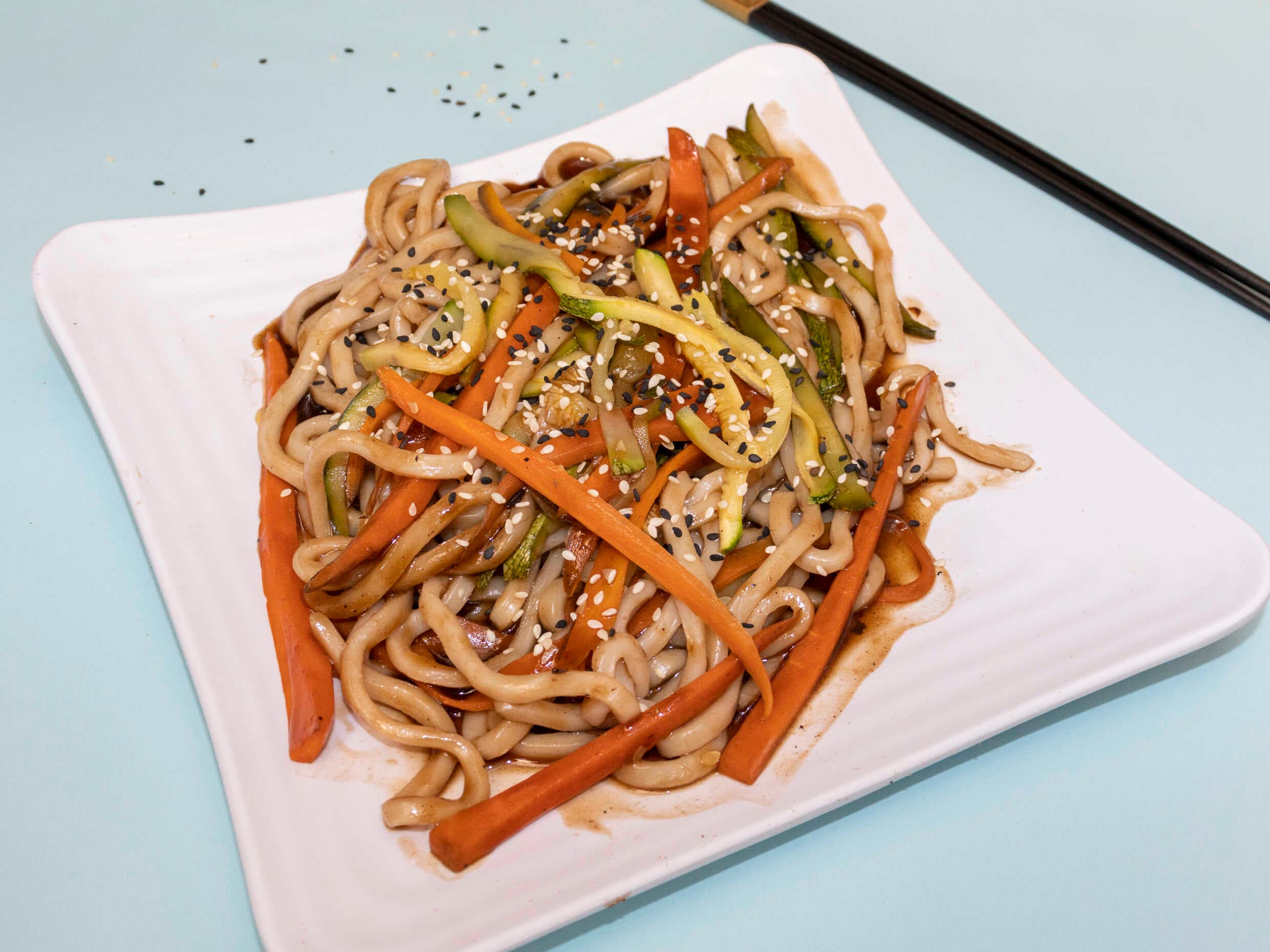 Pasta Yakiudon Veduras