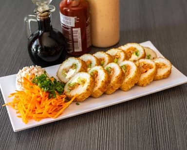 Rollo Cordon Blue + Papas Sazonadas