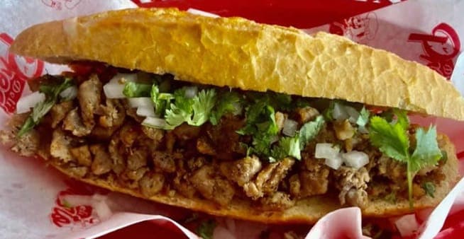 Lonche de Bistec