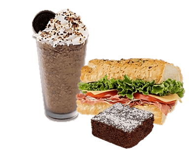 Combo Top Frioreo +Panino jamón serrano+ brownie