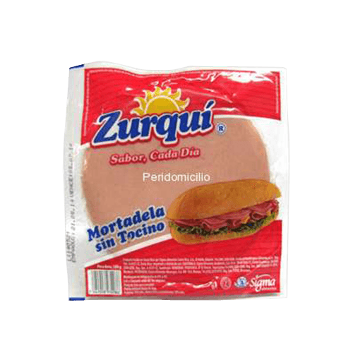 Mortadela sin Tocino Zurqui 250 g