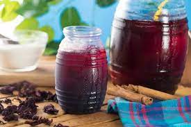Agua de Jamaica 1 Litro