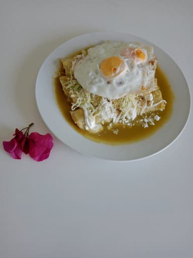 Enchiladas con Huevo