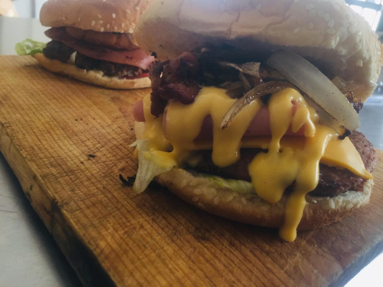Hamburguesa Beicon Ches