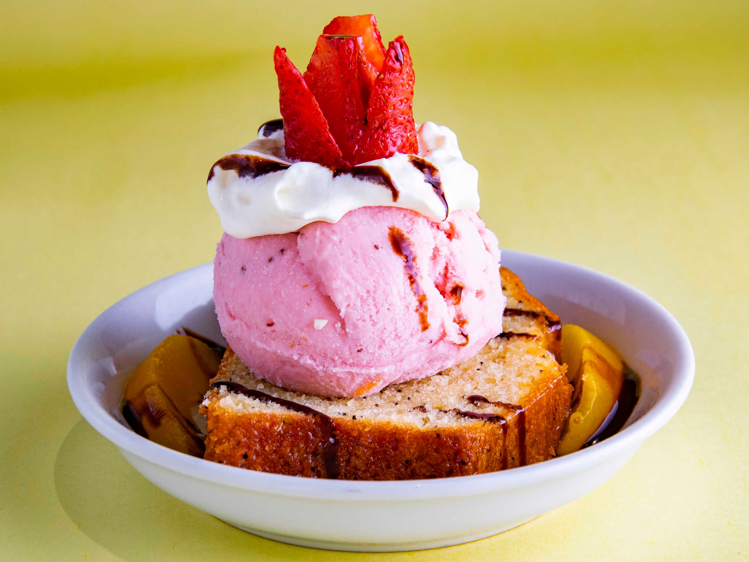 Torta con Helado