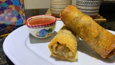 Orden de Tacos Chinos con Salsa Agridulce